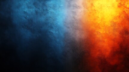 Obraz premium Contrasting colors on a textured surface.