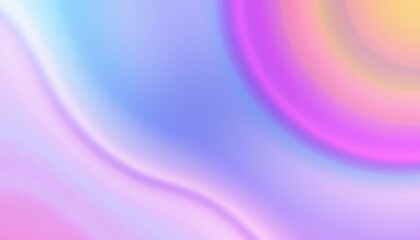 Pastel Rainbow Gradient Background Soft, Dreamy Hues for Design