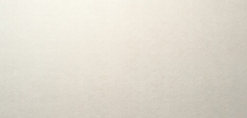 Fototapeta premium Close-up of textured paper with subtle diagonal lines, light ivory, beige background. This smooth design features fine dot pattern, perfect for wall tiles, decoration, or vintage-inspired crafts.