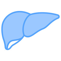 Liver Outline Icon