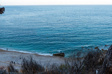 playa paradisíaca cala del moraig turismo españa verano 2025  Cala del Moraig, a paradise beach,...