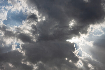clouds in the sky