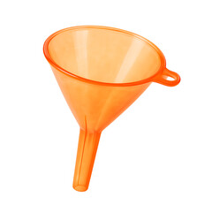 Orange Plastic Funnel Kitchen Garage