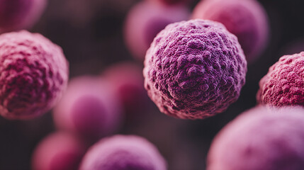 3D rendering of lymphocytes and biological immune system components, highlighting cellular defense mechanisms. Scientific, detailed visualization with caption space on the side for educational or medi