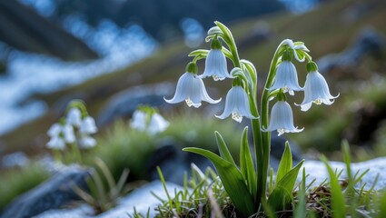 Alpine snowbell