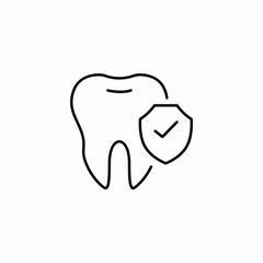 dental insurance icon sign vector