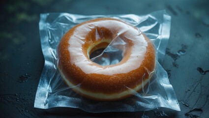 A vacuum sealed doughnut