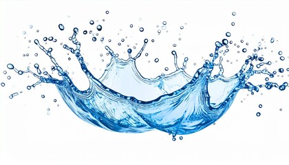 Obraz premium 飛び散る水滴の一瞬