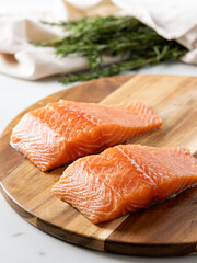 Salmão fresco