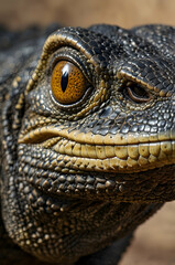 Fototapeta premium Alert Nile Monitor