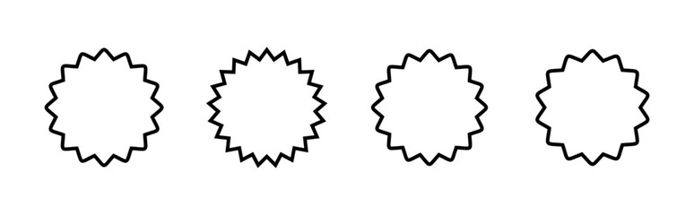 Badge icon set. Awards icon. Achieve. Stamp