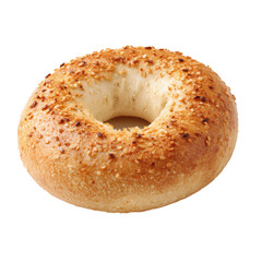 Delicious fresh baked bagels topped with poppy and sesame seeds