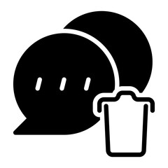 Remove Comment icon, glyph icon style