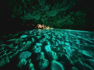 The Blue Cave in Albania is a mesmerizing natural wonder known for its vibrant azure waters and...