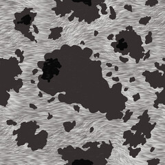 Cow pattern, wool pattern,Animal print pattern seamless cow texture. Vector safari pattern.Abstract illustration, animal spot print, cow skin background. Wool art design for cloth, wrapping, carpet.
