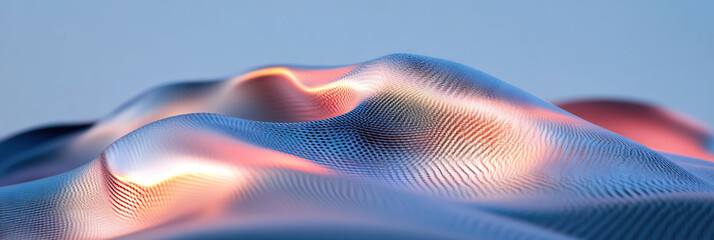 Abstract Blue and Orange Textured Surface