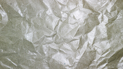 Crumpled paper texture background abstract wrinkled surface grey backdrop