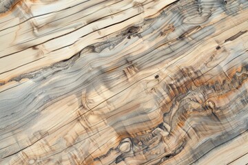Close-up of intricate natural wood grain texture with rich brown and grey tones, showcasing organic lines and unique patterns. Perfect rustic background.