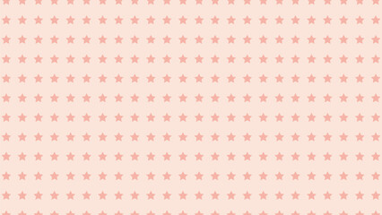 Soft peach vector background with delicate pink stars. Perfect for baby, feminine, and gentle designs.