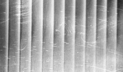 Obraz premium Fractal Glass Gradient Texture. Reed vertical lines patterned glass, overlay with transparent background. Universal monochrome black background stylish gradient