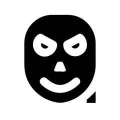 Halloween masks icon