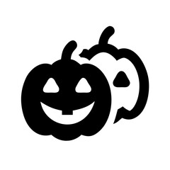 Halloween pumpkins icon