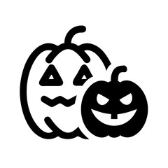 Halloween pumpkins icon