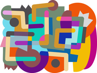 colorful abstract art