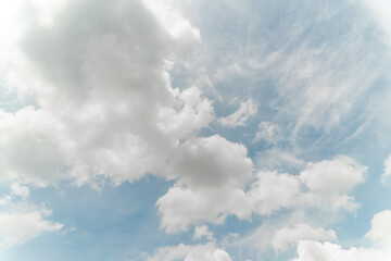 Obraz premium blue sky with clouds