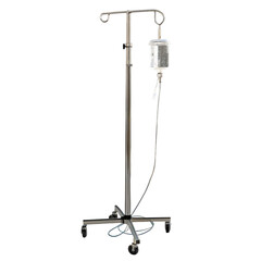 IV Pole Medical Equipment Photograph isolated on transparent background