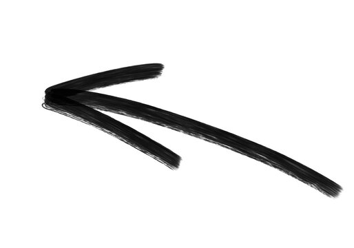 Hand-Drawn Arrow Marker PNG &ndash; Brush Stroke Arrows on Transparent Background