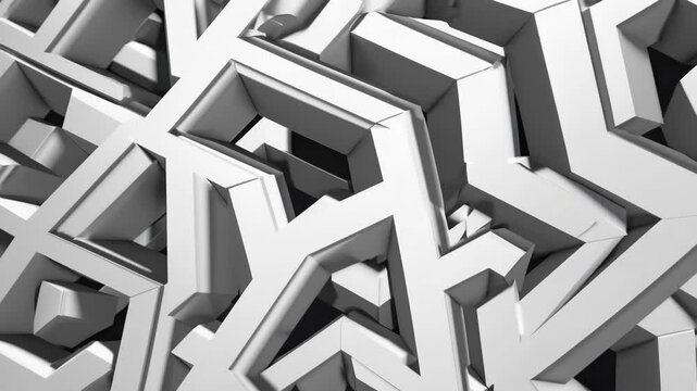 white abstract background geometric, light gray accents, minimalist, symbolizing technology, cyber security