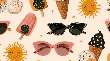 Summer treats and sunglasses