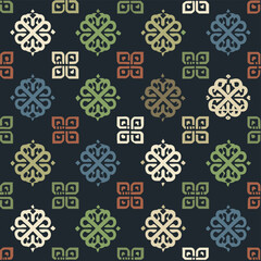Traditional Korean Lucky Knot Patterns – Geometric Symbols of Good Fortune and Harmony

