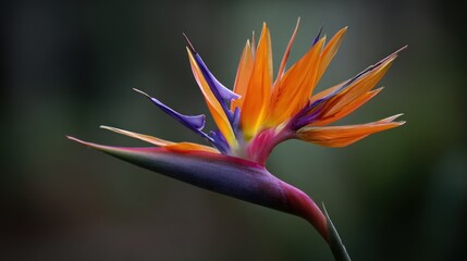 Vibrant bird of paradise flower (1)