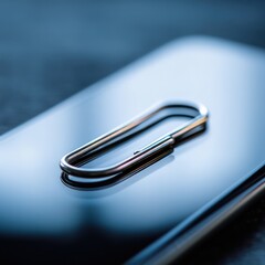 SIM Card Eject Tool on Smartphone