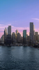Obraz premium Australia Sydney downtown skyline panorama and financial business center cityscape near Opera House.
