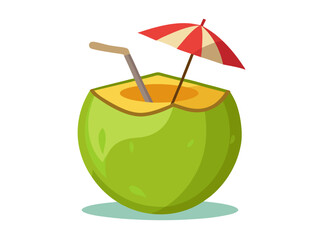 coconut illustration
