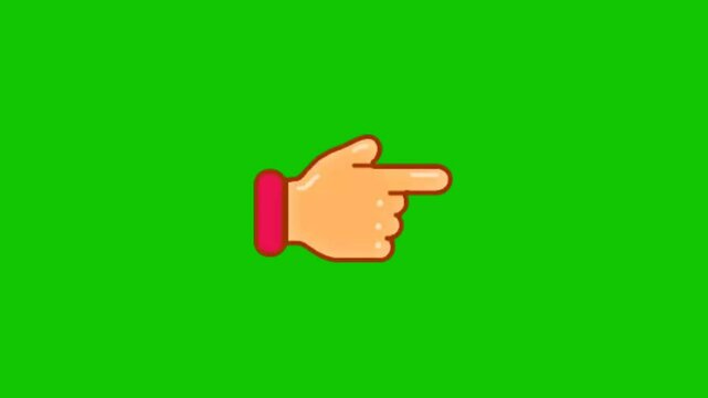 hand emoticon animation
