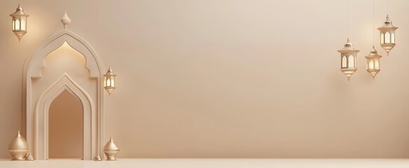 Elegant Islamic Archway Decor