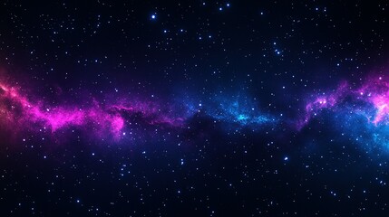 Nebulae of vibrant colors in deep space.