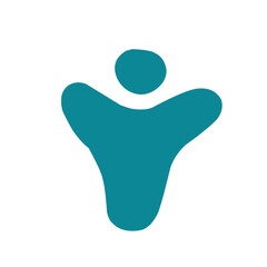 abstract organic shape vector