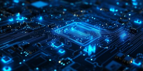 High-Tech Circuit Board
