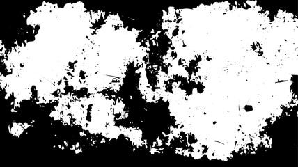 High Contrast Grunge Texture with Distressed Edges and Grungy Debris Overlay