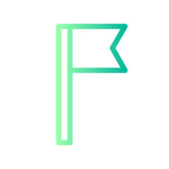 flag gradient icon