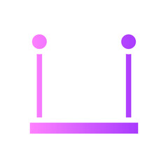 circus gradient icon