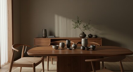 Modern dining room interior design