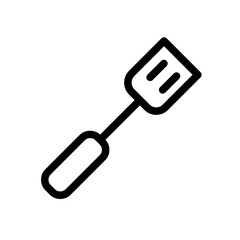 spatula line icon