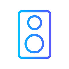 music box gradient icon
