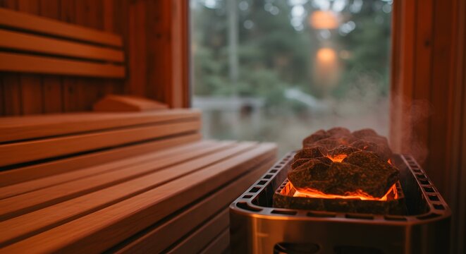 Finland sauna stone